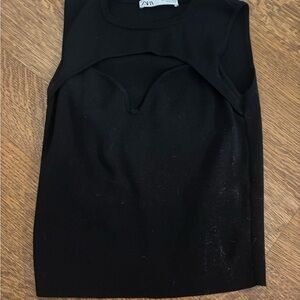 Zara cut out tank top